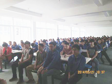 2014年5月21日，瑞安市紀(jì)龍汽車電器有限公司管理升級動員大會召開