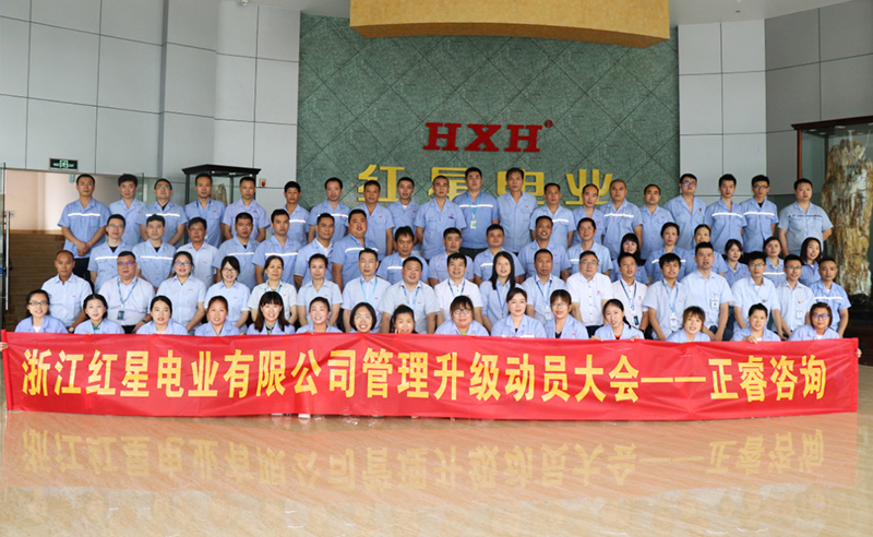 紅星閃耀，追云逐電——熱烈祝賀紅星電業(yè)攜手正睿咨詢啟動系統(tǒng)管理升級項目！