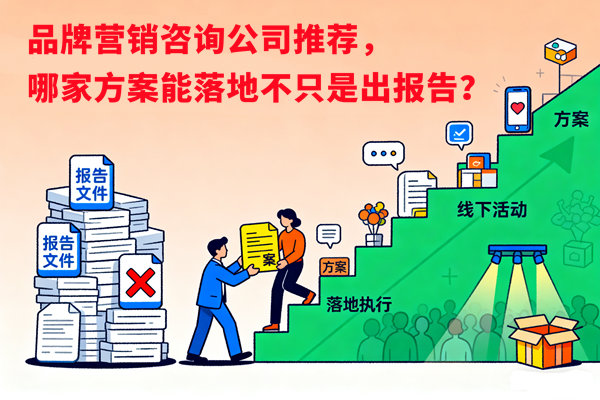 品牌營(yíng)銷咨詢公司推薦，哪家方案能落地不只是出報(bào)告？