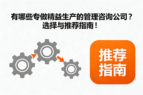 有哪些專(zhuān)做精益生產(chǎn)的管理咨詢公司？選擇與推薦指南！