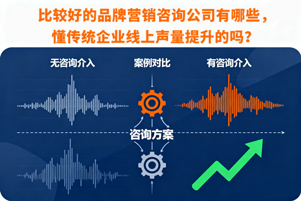 比較好的品牌營(yíng)銷咨詢公司有哪些，懂傳統(tǒng)企業(yè)線上聲量提升的嗎？